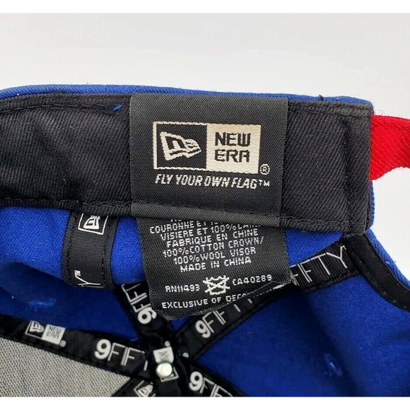 Toronto Blue Jays New Era 9FIFTY Snapback Hat Baseball Cap‎ MLB Spellout Logo - Picture 6 of 7